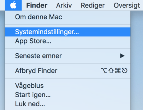 Apple-menu